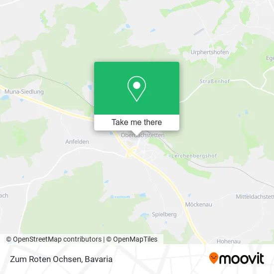 Карта Zum Roten Ochsen