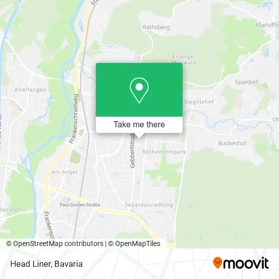 Карта Head Liner