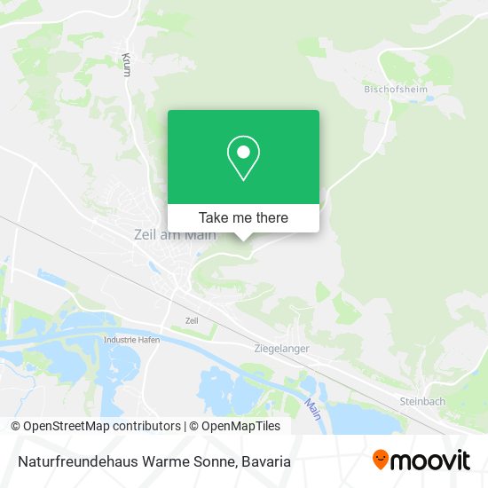 Naturfreundehaus Warme Sonne map