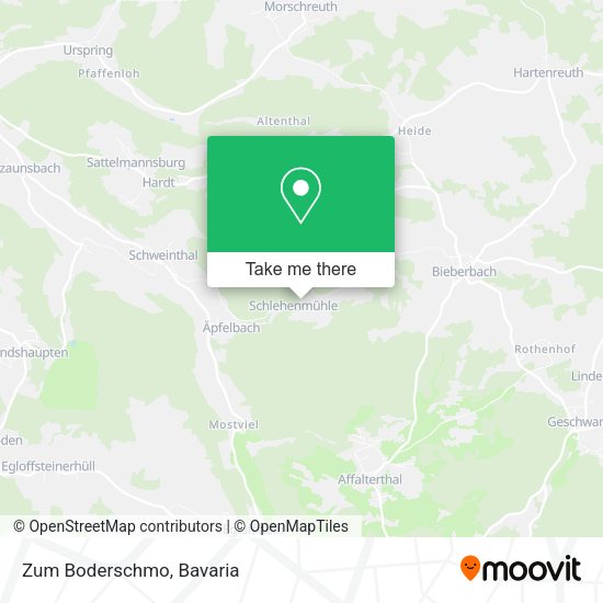 Карта Zum Boderschmo
