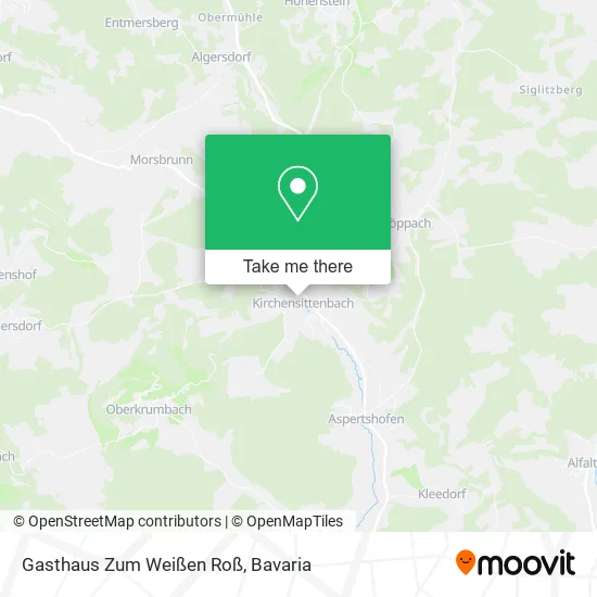Карта Gasthaus Zum Weißen Roß