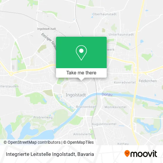 Карта Integrierte Leitstelle Ingolstadt