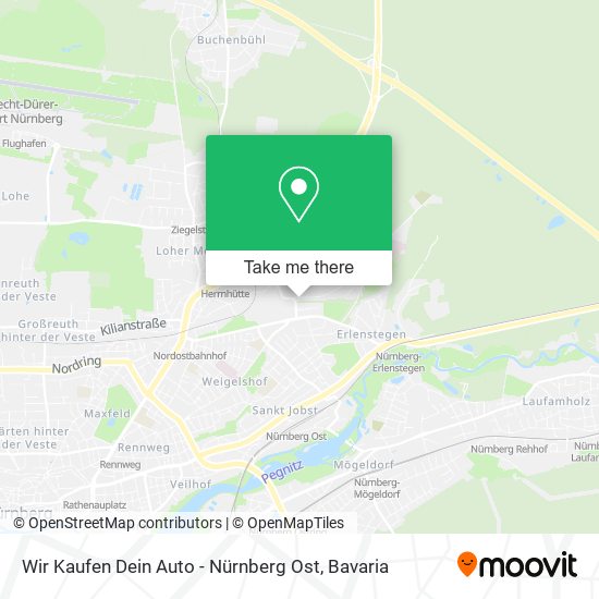 Wir Kaufen Dein Auto - Nürnberg Ost map