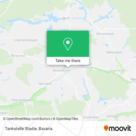 Карта Tankstelle Stadie