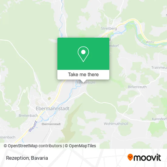 Карта Rezeption