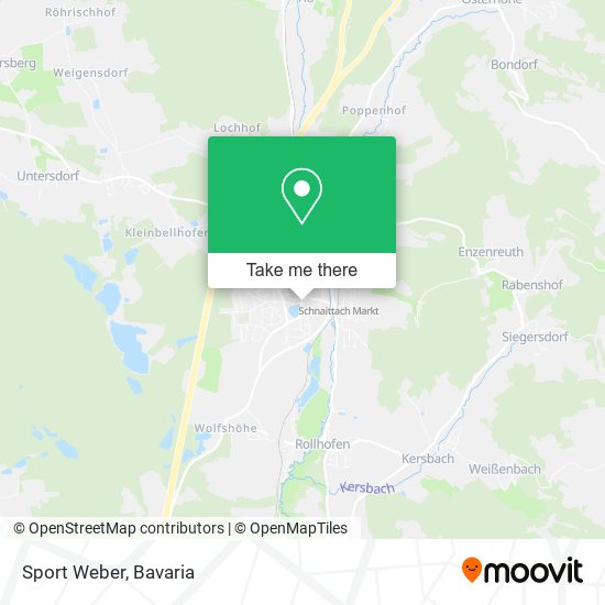 Sport Weber map