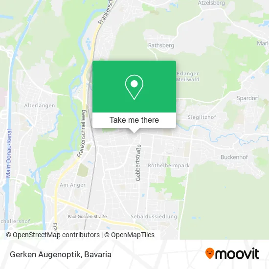 Карта Gerken Augenoptik