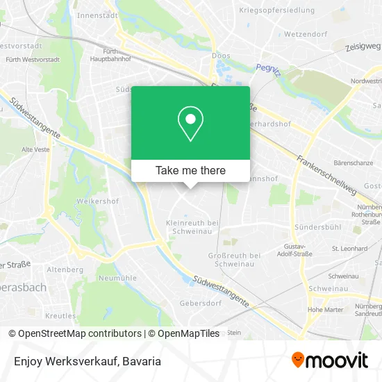 Карта Enjoy Werksverkauf