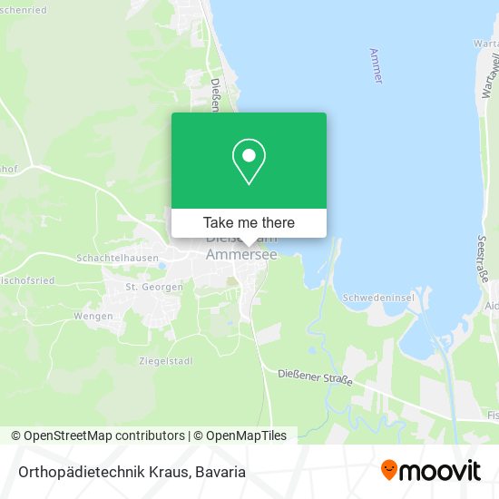 Orthopädietechnik Kraus map