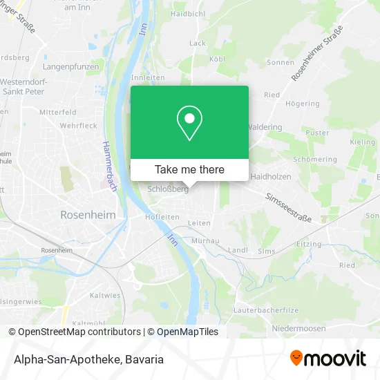 Карта Alpha-San-Apotheke