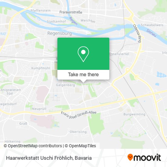 Haarwerkstatt Uschi Fröhlich map