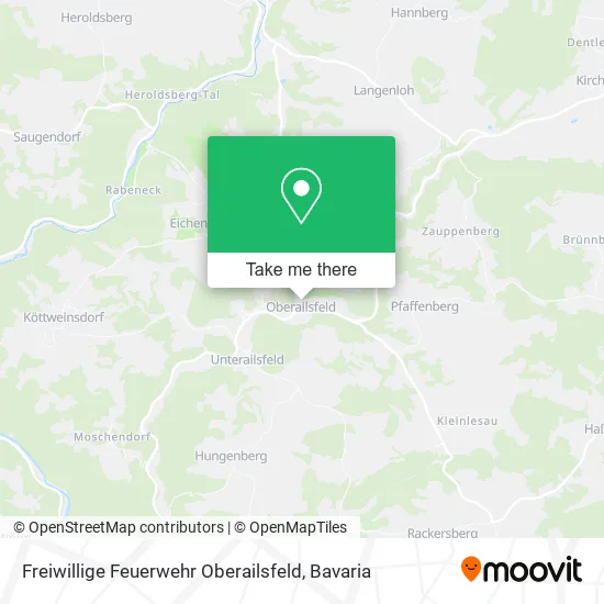 Карта Freiwillige Feuerwehr Oberailsfeld
