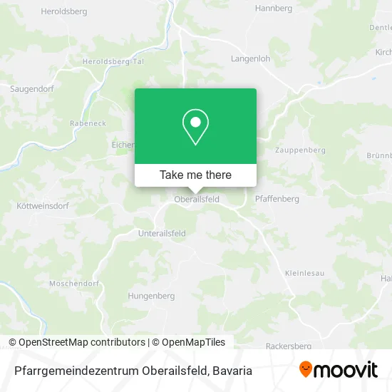 Карта Pfarrgemeindezentrum Oberailsfeld