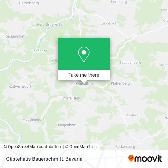 Gästehaus Bauerschmitt map