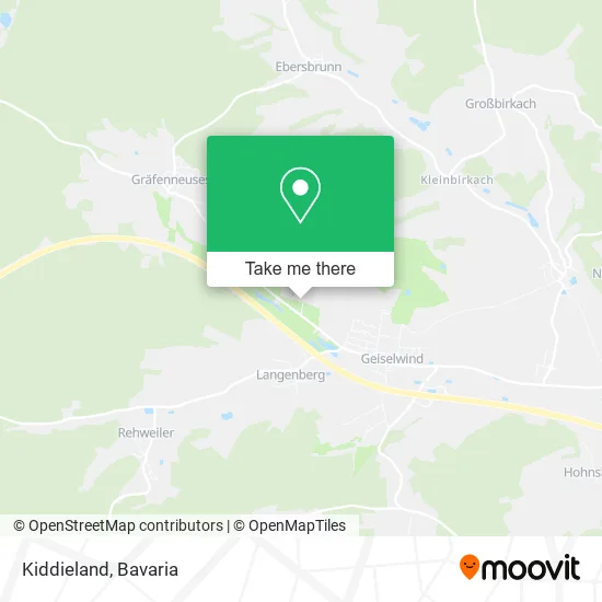 Карта Kiddieland