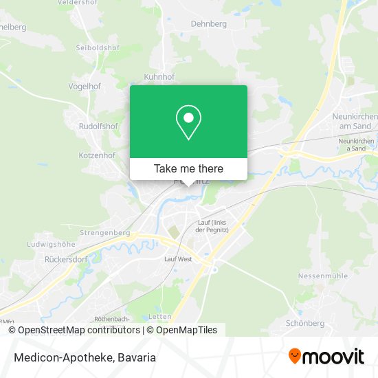Medicon-Apotheke map