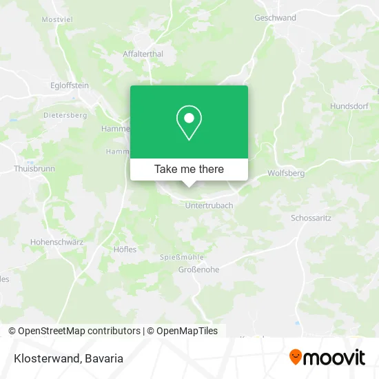Карта Klosterwand