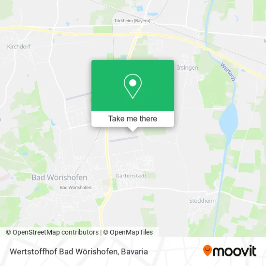 Карта Wertstoffhof Bad Wörishofen