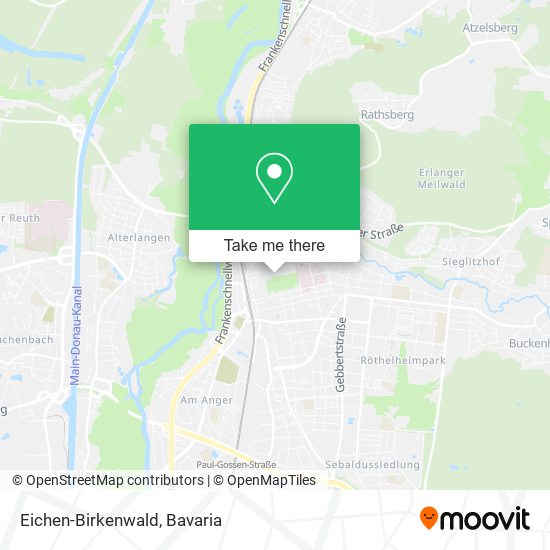 Карта Eichen-Birkenwald