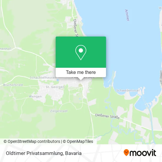 Карта Oldtimer Privatsammlung