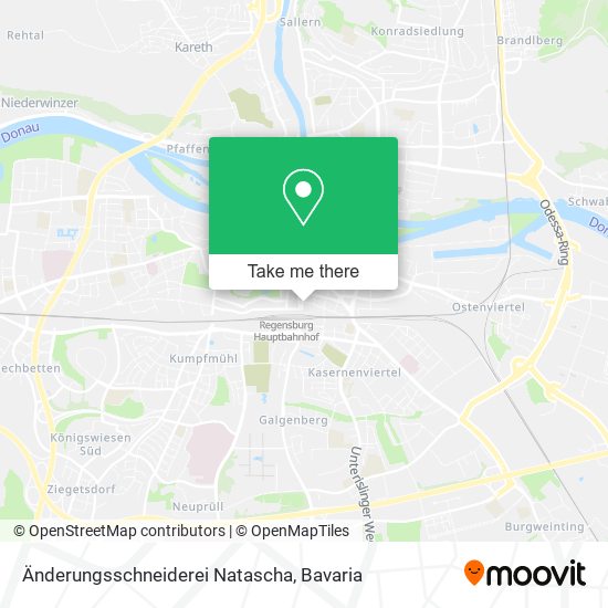 Änderungsschneiderei Natascha map