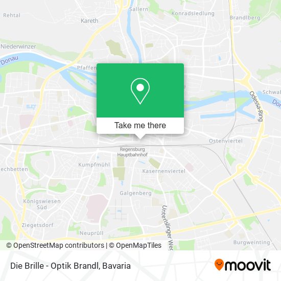 Die Brille - Optik Brandl map