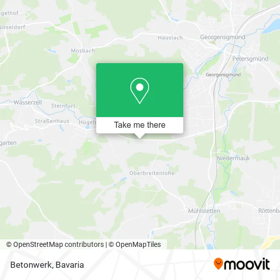 Карта Betonwerk