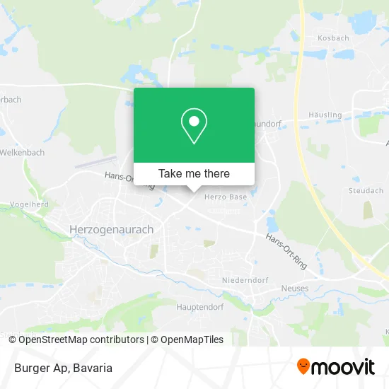 Карта Burger Ap