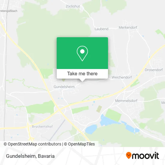 Карта Gundelsheim