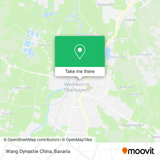 Карта Wang Dynastie China