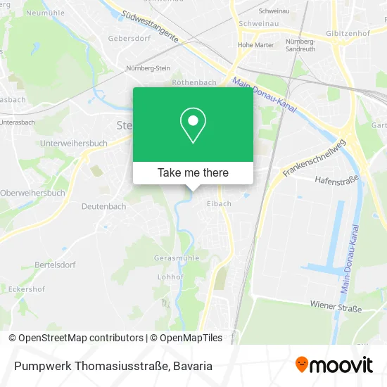 Карта Pumpwerk Thomasiusstraße