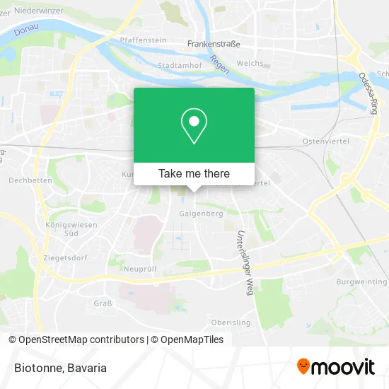Карта Biotonne