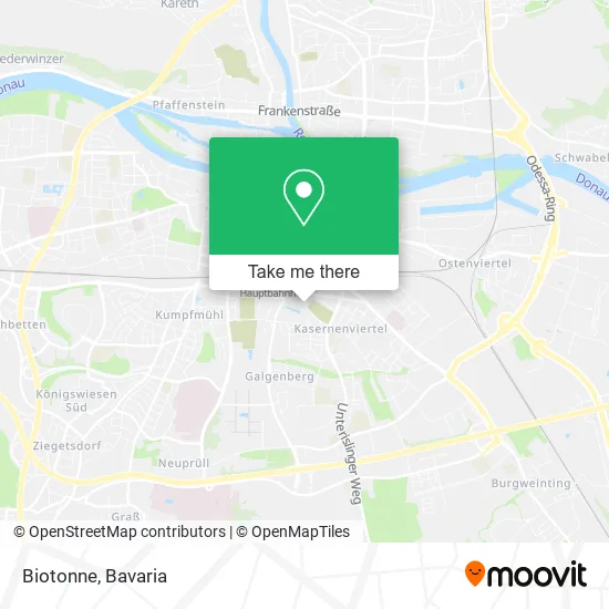 Карта Biotonne