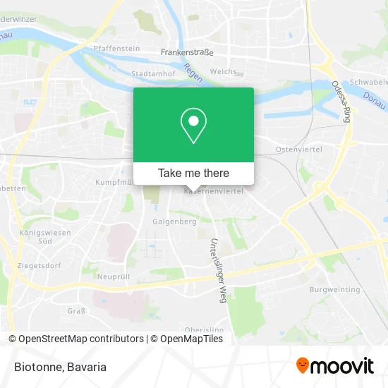 Карта Biotonne
