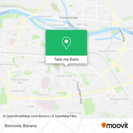 Карта Biotonne