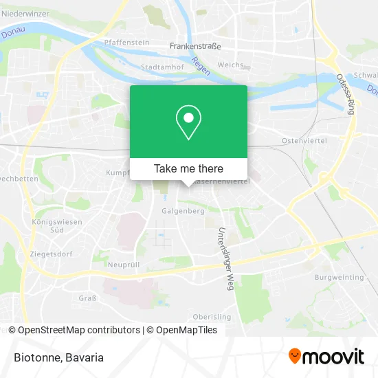 Карта Biotonne