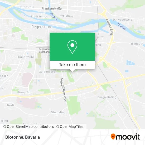 Карта Biotonne