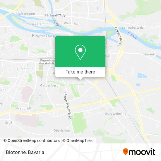 Карта Biotonne
