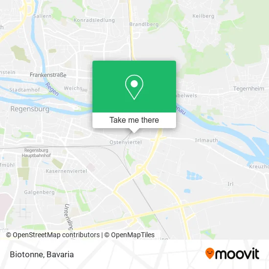 Карта Biotonne