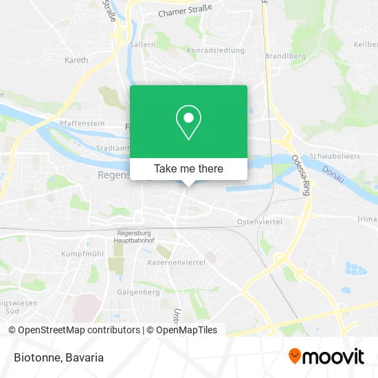 Карта Biotonne