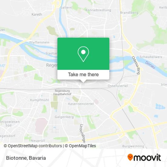 Карта Biotonne