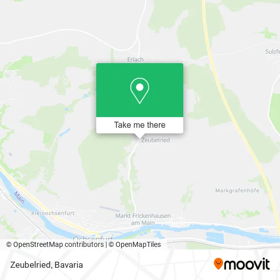Карта Zeubelried