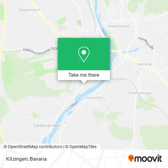 Карта Kitzingen