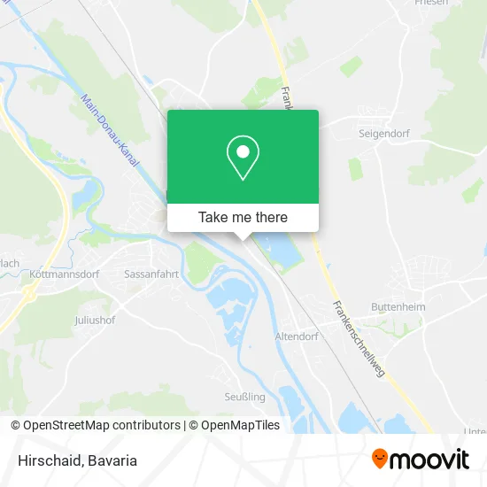Карта Hirschaid