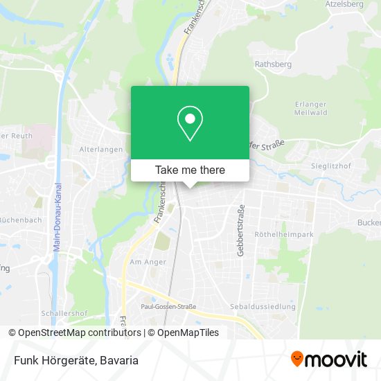 Funk Hörgeräte map