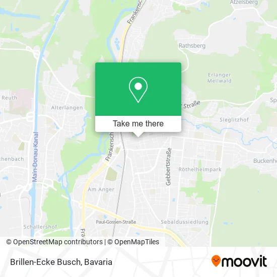 Карта Brillen-Ecke Busch