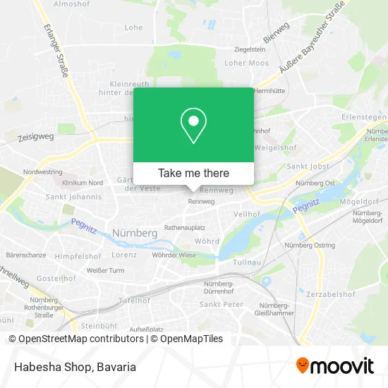Карта Habesha Shop
