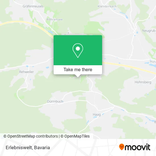 Карта Erlebniswelt