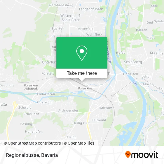 Карта Regionalbusse