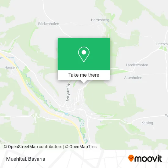 Карта Muehltal